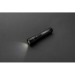Robuste, über USB aufladbare Taschenlampe aus recyceltem RCS-Aluminium Geschäftsgeschenk