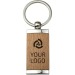 Schlüsselanhänger aus Holz und Metall, Schlüsselanhänger aus Holz Werbung