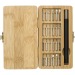 Werkzeugkasten im Bambus-Etui Willow Geschäftsgeschenk