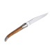 Klappbares Messer aus Olivenholz 11 cm Geschäftsgeschenk