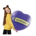 Riesen Ballon Herz 70cm Geschäftsgeschenk