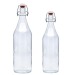 Glasflasche mit mechanischem Retro-Verschluss 50cl Geschäftsgeschenk