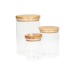 Miniaturansicht des Produkts Glasbehälter Bambus, 700 ml 2