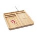 Miniaturansicht des Produkts Bamboo Docking Station Organizer und Ladegerät 0