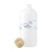 500ml-Flasche weiß gefrostet auf Zuckerrohrbasis, Ökologische Trinkflasche Werbung