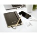 Monti Recycled Leather Notebook A5 Notizbuch, ökologisches Gadget aus Recycling oder Bio Werbung