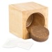 Mini Holzwürfel Topf mit Fichtensamen in Star-Box - Fichte Geschäftsgeschenk