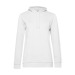 B&C #Hoodie /Women - Kapuzenpullover # für Frauen - Weiß - 3XL Geschäftsgeschenk