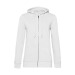 B&C Organic Zipped Hood /Women - Women's Organic Zipped Hoody - Weiß, Textilien B&C Werbung