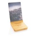 Fotorahmen mit kabellosem Ladegerät aus Bambus, Fotorahmen Werbung