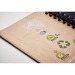Pflanzbuch - Grownotebook, ökologischer oder recycelter Schreibwarenartikel Werbung
