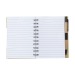 Miniaturansicht des Produkts A5-Bambus-Notizbuch mit Stift und Notizen 4