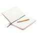 Notizbuch aus Kork mit Bambusstift Geschäftsgeschenk