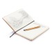 Notizbuch aus Kork mit Bambusstift, Dauerhaftes und ökologisches personalisiertes Objekt Werbung