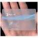Transluzente Visitenkarte, Kundenkarte, Mitgliedskarte und Mitgliedsausweis Werbung
