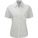 Miniaturansicht des Produkts Popeline-Hemd aus reiner Baumwolle, Damen, Kurzarm Russell Collection 1
