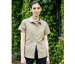 Kurzarmhemd aus recyceltem Polyester, Damen - EXPERT WOMENS KIWI SHORT SLEEVED SHIRT Geschäftsgeschenk