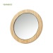 Runder Spiegel aus Bambus Geschäftsgeschenk