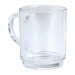 Tasse aus gehärtetem Glas - Made in France, Becher hergestellt in Europa Werbung
