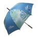Regenschirm rPET vierfarbig rund Geschäftsgeschenk