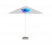 Miniaturansicht des Produkts Quadratischer Schirm 2,5m 1