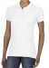 Piqué-Poloshirt für Frauen - Weiß Geschäftsgeschenk