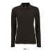 Langärmeliges Piqué-Poloshirt für Frauen - perfect lsl women, Damenpoloshirt Werbung