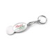 Miniaturansicht des Produkts Schlüsselanhänger mit Münzeinwurf aus Alu in ovaler Form mit einer Frist von 7 Tagen 1