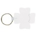 Schlüsselanhänger mit Trefoil-Token (25 mm Ring) Geschäftsgeschenk