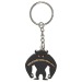 Schlüsselanhänger aus Zamak email eco, 45 mm Geschäftsgeschenk