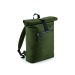 Recycled Roll-Top Backpack - Rucksack mit Rollverschluss aus recycelten Materialien Geschäftsgeschenk
