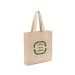 Tasche mit Seitenfalte aus Juco, Nachhaltige Einkaufstasche Werbung