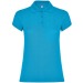 STAR WOMAN - Polo-Shirt für Frauen mit kurzen Ärmeln, Damenpoloshirt Werbung