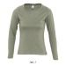 Miniaturansicht des Produkts T-Shirt Frau Rundhalsausschnitt Langarm Farbe sol's - majestic - 11425c 3