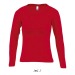 Miniaturansicht des Produkts T-Shirt Frau Rundhalsausschnitt Langarm Farbe sol's - majestic - 11425c 4